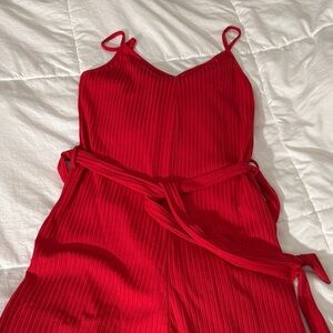 Red Jumpsuit